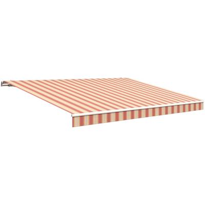 Gelenkarmmarkise WISMAR Gr. 10, beige (natur, rot), B:600cm, Polyacryl, Markisen, B: 600 cm, in versch. Ausfällen und Dessins Image