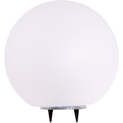 LED Kugelleuchte HEITRONIC "Boule", weiß, H:17,8cm Ø:20cm, Lampen, LED Dekoleuchte LED Gartenleuchte, Leuchtkugel, Kugelleuchte, Außen-Kugellampe Image
