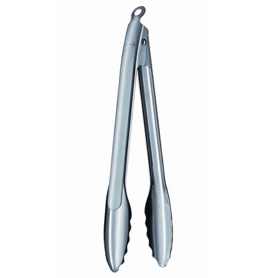 Kochzange RÖSLE, silber (edelstahlfarben), L:30cm, Edelstahl 18/10, Küchenzangen, Zange zum Kochen und Grillen, Edelstahl 18/10, spülmaschinengeeignet