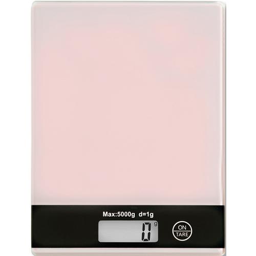 Küchenwaage KESPER FOR KITCHEN & HOME Küchenwaagen rosa Digitale Küchenwaage mit LCD-Display, bis 5 kg