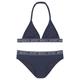 Triangel-Bikini BENCH. "Yva Kids" Gr. 134/140, N-Gr, blau (marine) Kinder Bikini-Sets Bikinis