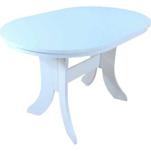 "Esstisch HOME AFFAIRE ""Bamberg"" Tische ausziehbar auf 160 cm weiß Ausziehbare Esstische Tisch"