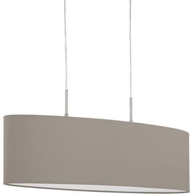 EGLO Pendelleuchte "PASTERI", braun (cappuccino), B:75cm H:22cm, Lampen, Hängeleuchte, Hängelampe Image
