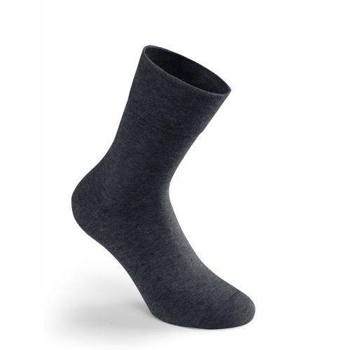 Socken ROGO Gr. 3/43, schwarz Damen Socken