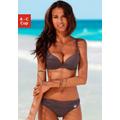 Push-Up-Bikini S.OLIVER Gr. 38, Cup A, braun Damen Bikini-Sets Ocean Blue