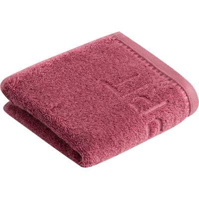 Gästehandtuch ESPRIT "Modern Solid", lila (schwarzberry), B:30cm L:50cm, Frottier, Obermaterial: 85% Baumwolle, 15% Lyocell (TENCEL), Handtücher (Packung), vegan produziert Image