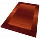 Teppich THEKO "Gabbeh Ideal" Teppiche Gr. B/L: 200 cm x 200 cm, 6 mm, 1 St., rot Esszimmerteppiche