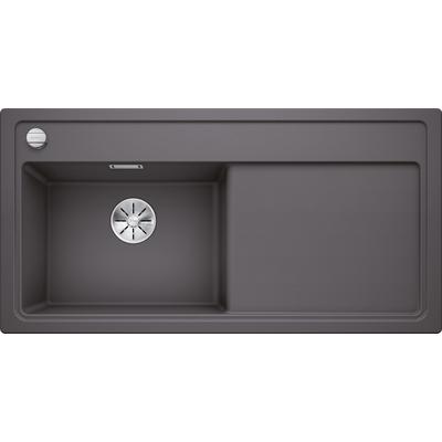 BLANCO Küchenspüle "ZENAR XL 6 S" Küchenspülen Gr. Hauptbecken links, grau (felsgrau) Küchenspülen