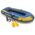 Schlauchboot INTEX "Challenger 2" Kleinboote gelb (gelb, blau) Wasserspielzeug