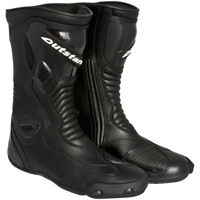 Motorradstiefel ROLEFF "Zolder" Schuhe Gr. 45, schwarz