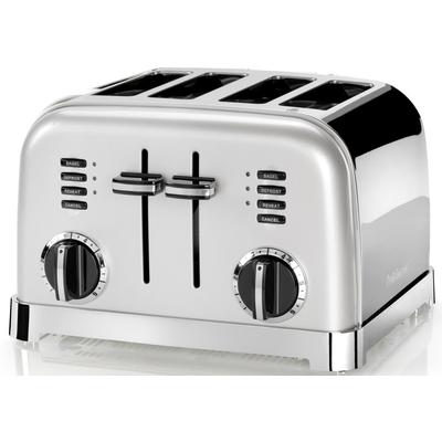 CUISINART Toaster "CPT180SE" silberfarben (frosted pearl silber) Toaster