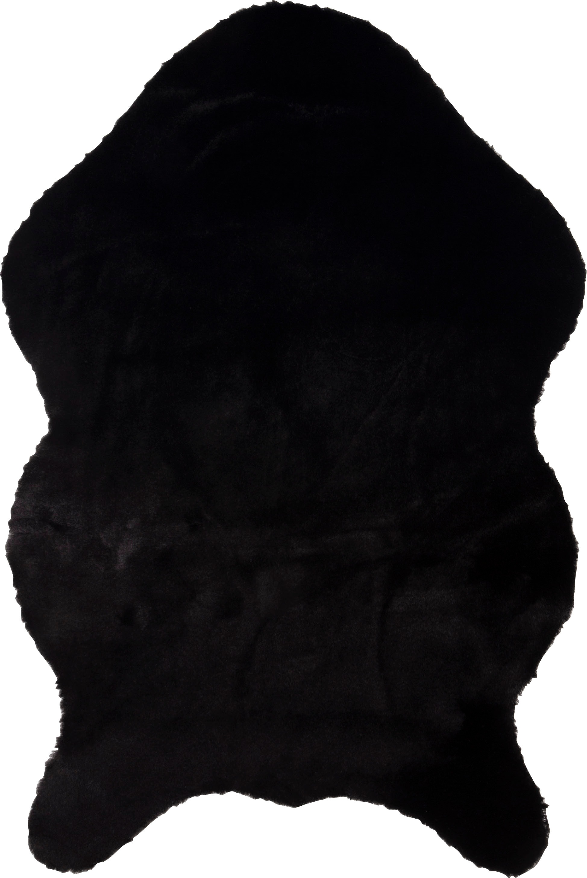 Bankauflage SPORTALM KITZBÜHEL "Moscow Mule SittingFur", schwarz (schwarz, schwarz, anthrazit), B:90cm T:60cm, Polyester, Polsterauflagen, aus weichem Kunstfell