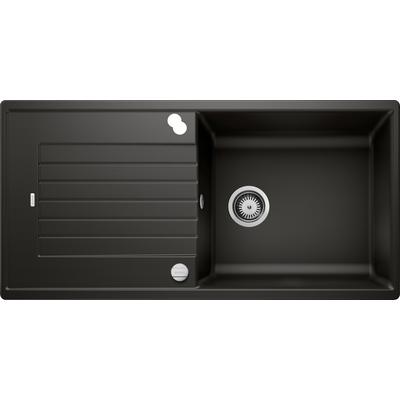 BLANCO Granitspüle "ZIA XL 6 S" Küchenspülen Gr. beidseitig, schwarz Küchenspülen