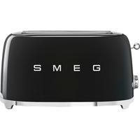 SMEG Toaster TSF02BLEU, schwarz, B:39,4cm H:21,5cm T:20,8cm, Toaster