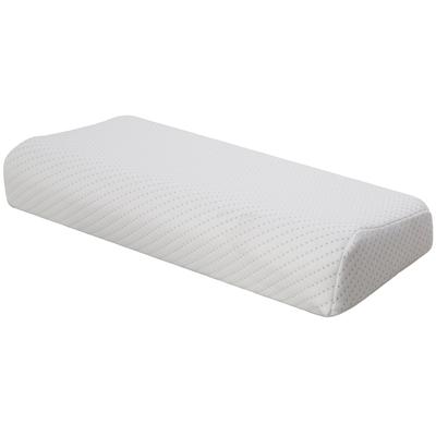Nackenstützkissen BECO "Vario Soft", weiß, B:33cm H:11,5cm L:63cm, Bezug: 100% Polyester. Füllung: 100% Polyurethan, Kopfkissen, mit zwei unterschiedlichen Höhen und Härten Image
