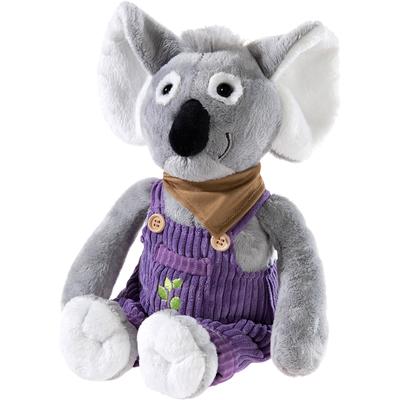 Kuscheltier HEUNEC "Latzhosen-Gang, Koala Emily Eukalyptus" Plüschfiguren bunt Kinder Altersempfehlung