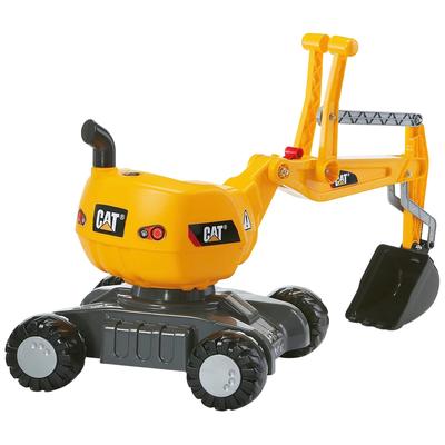 Spielzeug-Aufsitzbagger ROLLY TOYS "Digger CAT" Spielzeugfahrzeuge gelb Kinder Baumaschinen, Kräne Bagger Spielzeugfahrzeuge BxLxH: 43x102x74 cm