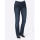 Thermojeans CASUAL LOOKS Gr. 21, Kurzgrößen, blau (dark blue, denim) Damen Jeans 5-Pocket-Jeans Straight-fit-Jeans