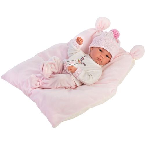 Babypuppe LLORENS ""Bimba rosa, 35 cm"" Puppen rosa (babyrosa/weiß) Kinder Made in Europe