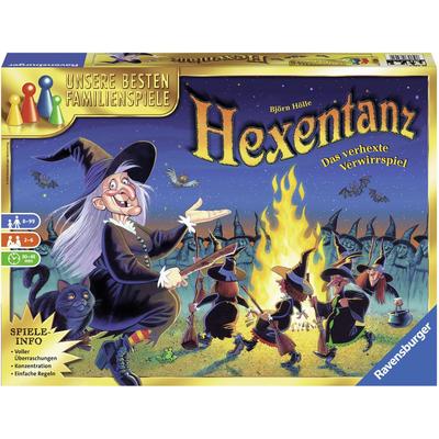 Spiel RAVENSBURGER "Hexentanz" Spiele bunt Kinder Made in Europe, FSC - schützt Wald weltweit