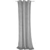 Vorhang TOM TAILOR HOME "FRENCH VELVET" Gr. 1, grau (hellgrau), B:130cm H:245cm, Wirkware, Polyester, Gardinen