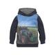 Kapuzensweatshirt KIDSWORLD "HOT WHEELS" Gr. 128/134, blau (marine, bedruckt) Jungen Sweatshirts