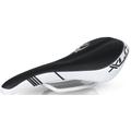 Fahrradsattel XLC "ATB/MTB-Sattel Sportline SA-S07" Fahrradsättel Gr. B/H/L: 140 mm x 70 mm x 272 mm, schwarz (schwarz, weiß) Fahrradsättel