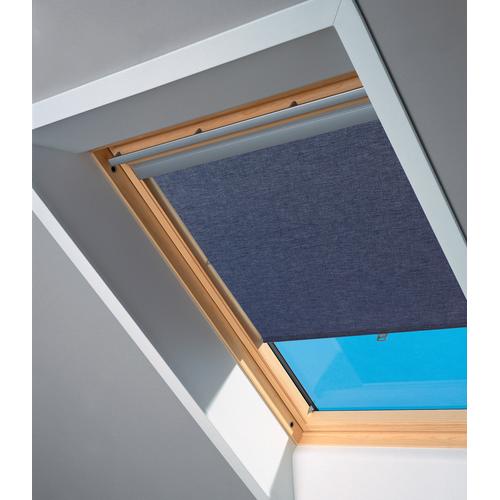 VELUX Dachfensterrollo Rollos Gr. CK02-CK04-C02-C04-CK06-C06-Y21-Y23, blau Rollos Jalousien