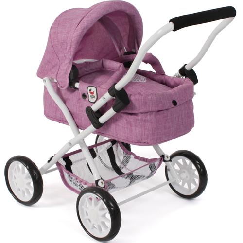 "Puppenwagen CHIC2000 ""Smarty, Jeans Pink"" rosa (jeans pink) Kinder Puppenwagen -trage"