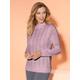 Stehkragenpullover CLASSIC BASICS "Pullover" Gr. 48, rosa (rosé) Damen Pullover Rollkragenpullover