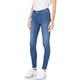 Skinny-fit-Jeans REPLAY "Luzien" Gr. 29, Länge 28, blau (medblue) Damen Jeans 5-Pocket-Jeans Röhrenjeans
