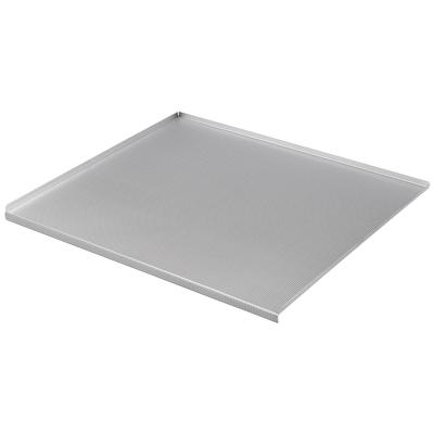 Tropfschutzblech OPTIFIT, silber (silberfarben), B:96,6cm T:50,1cm, Aluminium, Waschtischaufsätze, für Spülenschränke, in 3 Längen Image