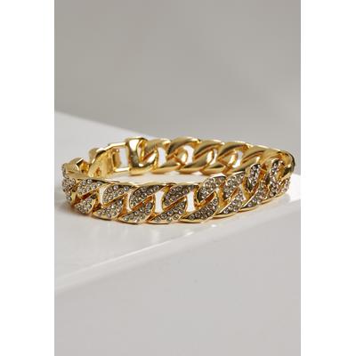 Schmuckset URBAN CLASSICS "Accessoires Big Bracelet With Stones" Gr. S/M, goldfarben (gold) Damen Schmuck-Sets URBAN CLASSICS