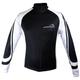 Langarmshirt ROLEFF "Fahrradtrikot RO 7101" Shirts Gr. XXL, schwarz (schwarz, weiß) Herren Langarm Shirts