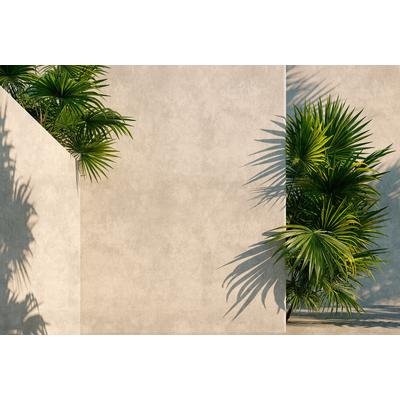 Fototapete LIVING WALLS "Walls by Patel Tunis", beige, B:4,00m L:2,7m, Vlies, Tapeten, Vlies, Wand