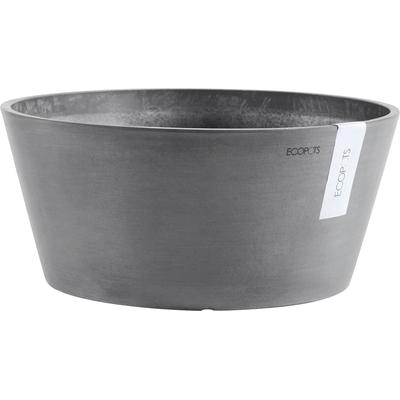 Blumentopf ECOPOTS "FRANKFURT Grey" Pflanzgefäße Gr. B/H/T: 50cm x 25cm x 50cm, grau BxTxH: 50x50x25 cm