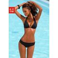 Triangel-Bikini LASCANA Gr. 34, Cup B, schwarz Damen Bikini-Sets Ocean Blue