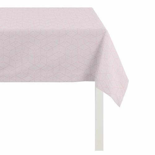 "Tischdecke APELT ""7901 Uni"" Tischdecken Gr. B/L: 85 cm x 85 cm, 1 St., rosa Tischdecken"