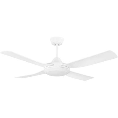 EGLO LED Deckenleuchte "BONDI 1", weiß, Ø 122,00cm H: 33,40cm, Lampen, Deckenlampe, Ventilator mit Beleuchtung, Fernbedienung,dimmbar, Ø122cm Image