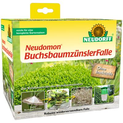 Neudorff Insektenfalle "Neudomon Buchsbaumzünsler", zum Monitoring bunt Zubehör Pflanzen Garten Balkon