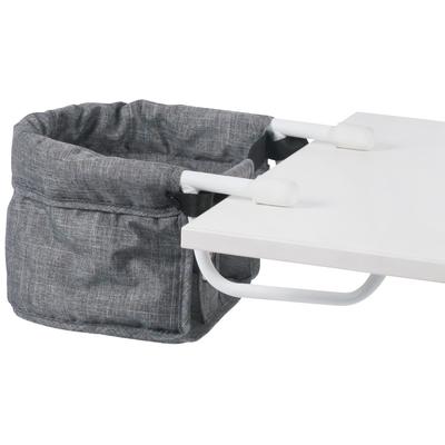 Puppen-Tischsitz CHIC2000 "Jeans Grey", grau (jeans grau), Puppenausstattungen, KinderB:26cm H:20cm T:42cm, Stahl, Kunststoff, Polyester, B:26cm H:20cm T:42cm Image