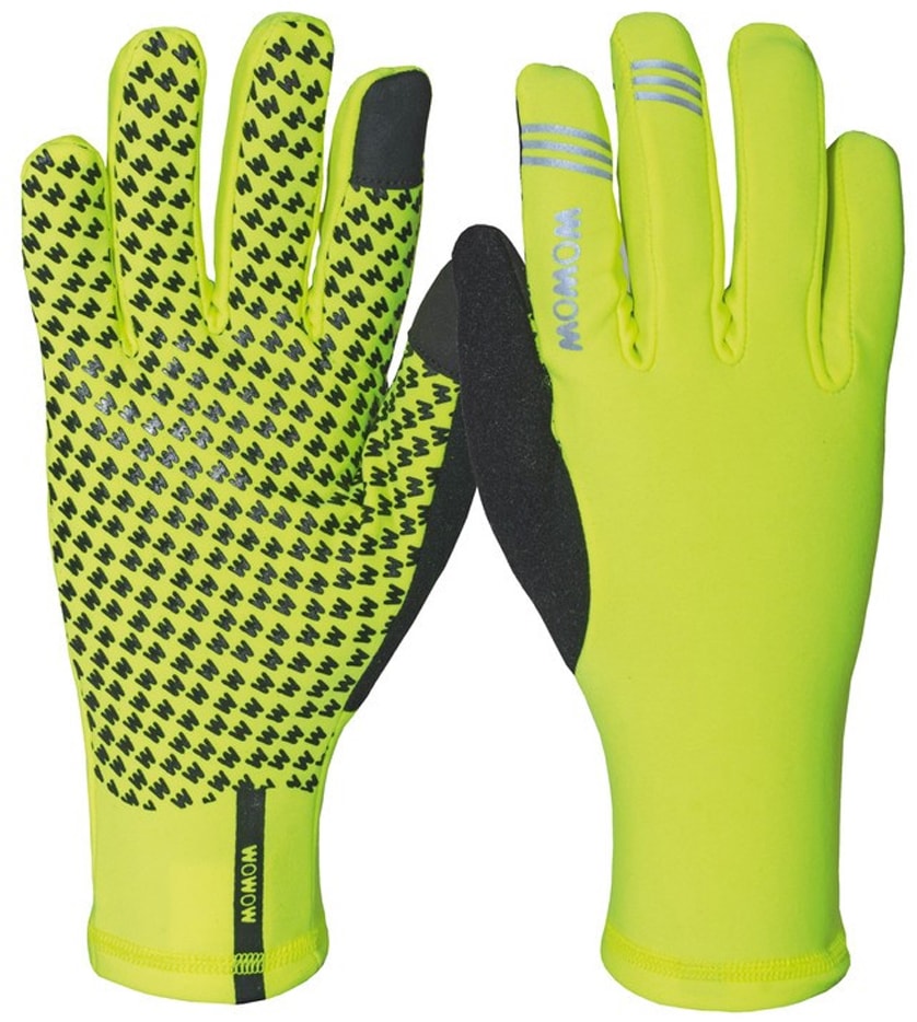 Fahrradhandschuhe WOWOW "Morning Breeze" Gr. XL, gelb (gelb, schwarz), Handschuhe, XL, Materialmix Image