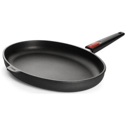 Fischpfanne WOLL MADE IN GERMANY "Nowo Titanium", schwarz, B:28,4cm H:5,5cm L:38cm, Pfannen, Made in Germany Image