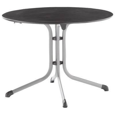 Klapptisch SIEGER, grau (graphit, graphit, anthrazit), B:100cm H:73cm T:100cm, Tische Image