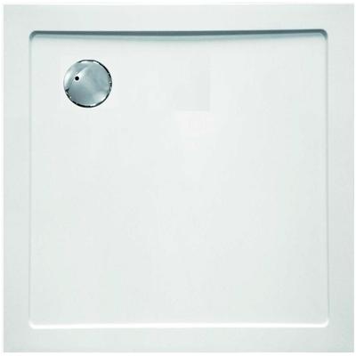 Duschwanne SANOTECHNIK "SMC", weiß, B:80cm H:3,5cm T:80cm, Duschwannen, eckig, BxT: 80 x 80 cm