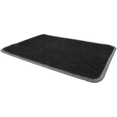 Sisalteppich "SISALLUX", schwarz, B:200cm H:6mm L:300cm, Sisal, PRIMAFLOR-IDEEN IN TEXTIL, Teppiche, Obermaterial: 100% Sisal, ideal im Wohnzimmer & Schlafzimmer Image