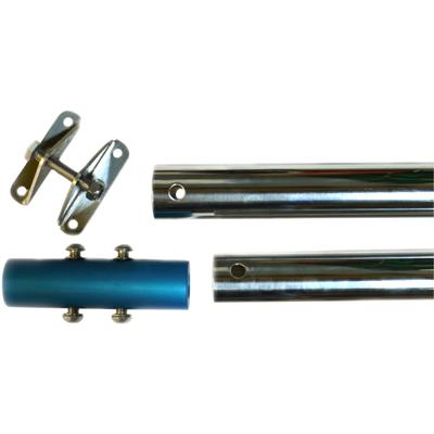 Segelboot Mast SUNSET "Mast für WG 504", silber (silberfarben), Ø:38cm, Stahl, Masten, Gesamtlänge 2 m