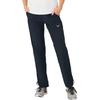 Jerseyhose TRIGEMA "TRIGEMA Freizeithose mit elastischer Kordel", Damen, Gr. M, US-Größen, blau (navy), 74% Nylon, 26% Elastan, casual, Hosen