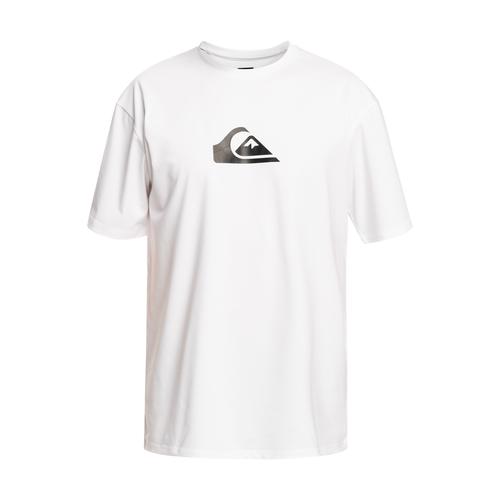 „Neopren Shirt QUIKSILVER „“Solid Streak““ Gr. S/172 – 177 cm & 61 -70kg, weiß (white) Herren Shirts Surfen“