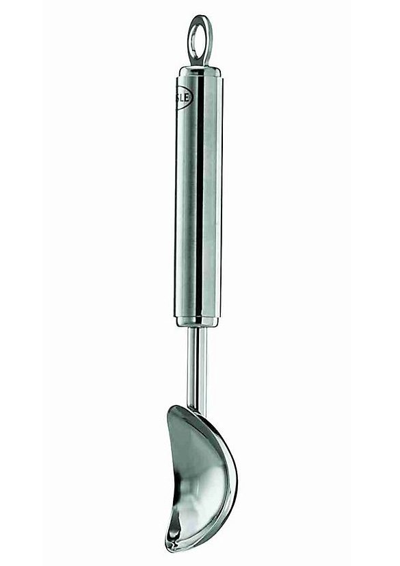 Eisportionierer RÖSLE, silber (edelstahlfarben), L: 20,5cm, Edelstahl 18/10, Kochlöffel, Löffel zum Portionieren, Edelstahl 18/10, spülmaschinengeeignet Image